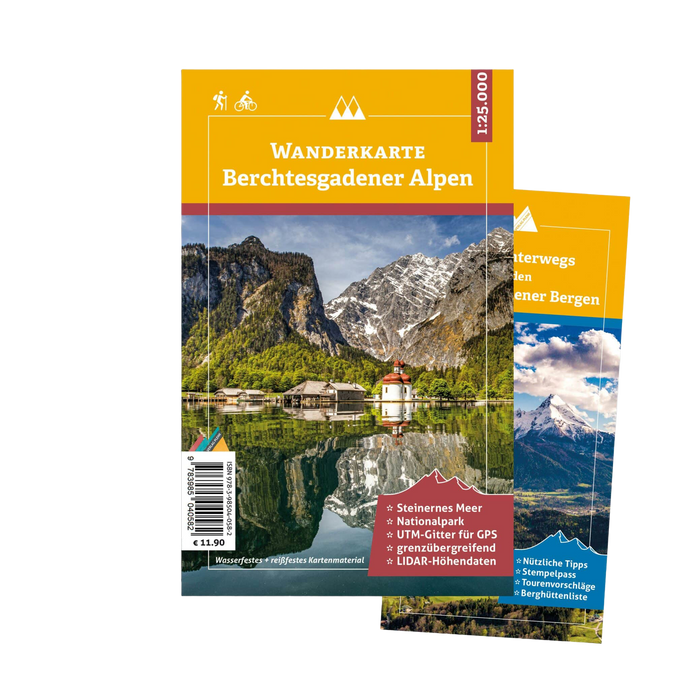  Titelbild Wanderkarte Berchtesgadener Alpen